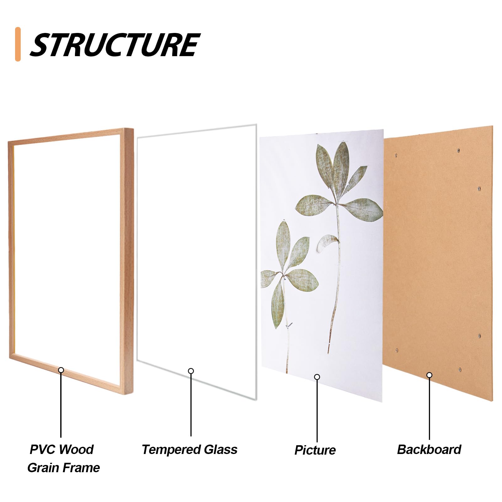 プラスチックフォトフレーム16セット プラスチックフォトフレーム16セット